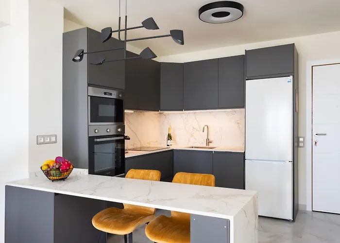 Stunning Flat Next To The Beach-ocean Views アパート ロスクリスティアーノス