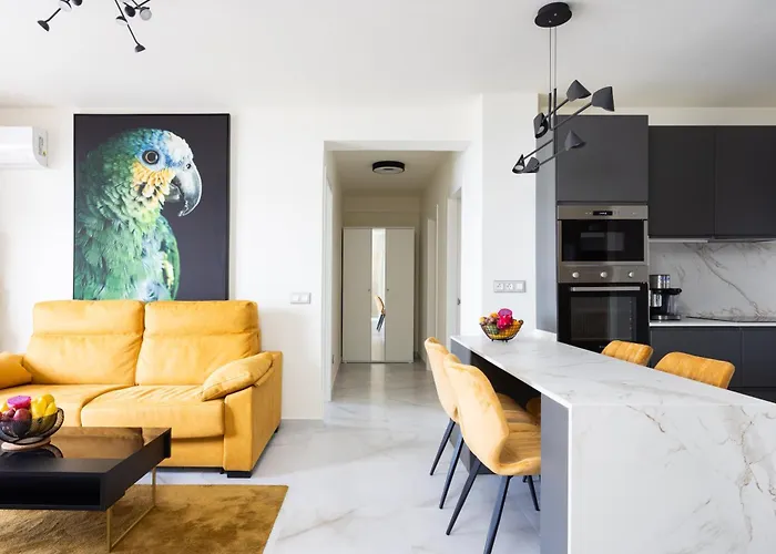 Stunning Flat Next To The Beach-ocean Views アパート ロスクリスティアーノス